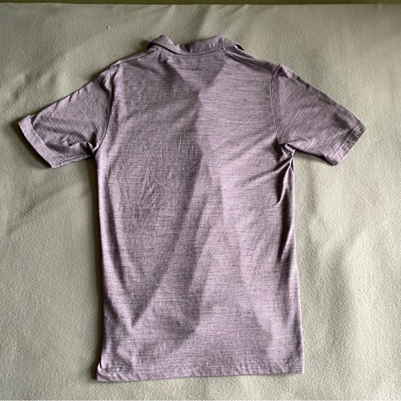Travis Mathew Golf Polo Mauve Purple Men’s Size Small - Picture 4 of 8